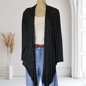 PHILOSOPHY Elegant Chic Flowy Cardigan Cozy Travel Vacation Resort Casual